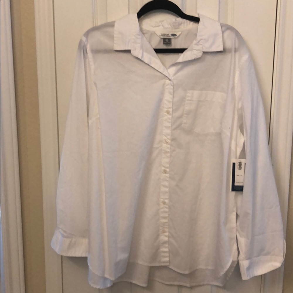 The classic shirt - white button down NWT XL